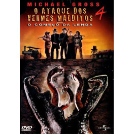O Ataque dos Vermes Malditos 4: O Começo da Lenda dvd legendado em portugues