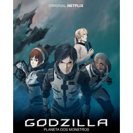Godzilla Planeta dos Monstros (Trilogia Anime) BluRay dublado em portugues