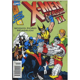 X-men Classic 2 - 4 Edições - 1995 - Editora Abril