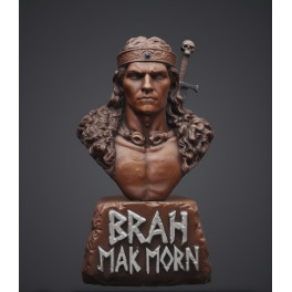 Bran Mak Morn  de Robert E Howard busto feito por encomenda