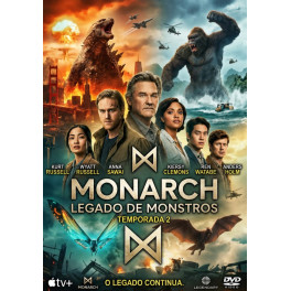 Monarch Legado de Monstros 02 Temp dvd box dublado em portugu&ecirc;s