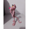 A Pantera Cor de Rosa Action Figure impressa em 3d feito por encomenda
