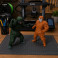 Frankenstein's Monsters: Sanda vs. Gaira) ou War of The Gargantuas Action Figures impressas em 3d feito por encomenda