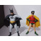 Batman e Robin da cine série 1943 Action Figure impressa em 3d feito por encomenda