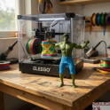 Hulk Lou Fetrigno Action Figure impressa em 3d feito por encomenda