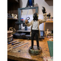 Andr&eacute; Delambre A Mosca da Cabe&ccedil;a Branca Action Figure impressa em 3d feito por encomenda