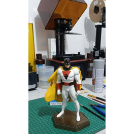 Space Ghost  Action Figure impressa em 3d feito por encomenda