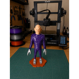 Guardi&atilde;o do Crep&uacute;sculo P&uacute;rpura da s&eacute;rie QUINTA DIMENS&Atilde;O Action Figure impressa em 3d feito por encomenda