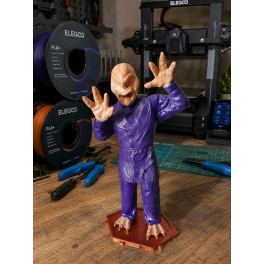 Alien do epis&oacute;dio O.B.I.T do seriado QUINTA DIMENS&Atilde;O Action Figure impressa em 3d feito por encomenda 
