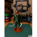 Alien CALCO do epis&oacute;dio DIVERS&Atilde;O E JOGOS do seriado QUINTA DIMENS&Atilde;O Action Figure impressa em 3d feito por encomenda 