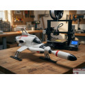 Nave de combate Interceptador da s&eacute;rie UFO Gerry Anderson  feito por encomenda impressa em 3d feito por encomenda