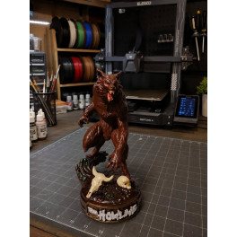 Grito de Horror Lobisomem  feito por encomenda impressa em 3d feito 