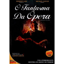  O Fantasma da Ópera (Hammer) dvd dublado raro