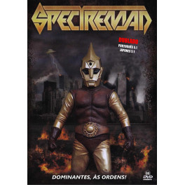 Spectreman dvd box dublado em portugues