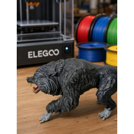 Um Lobisomem Americano em Londres Action Figure feito por encomenda impressa em 3d
