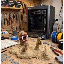 Sand Shark Action Figure feito por encomenda impressa em 3d