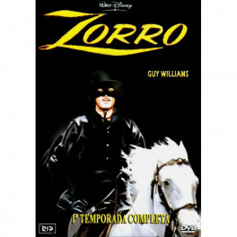 Zorro com Guy Williams 1° temporada dvd box dublado Zorro com Guy Williams 1° temporada dvd box dublado